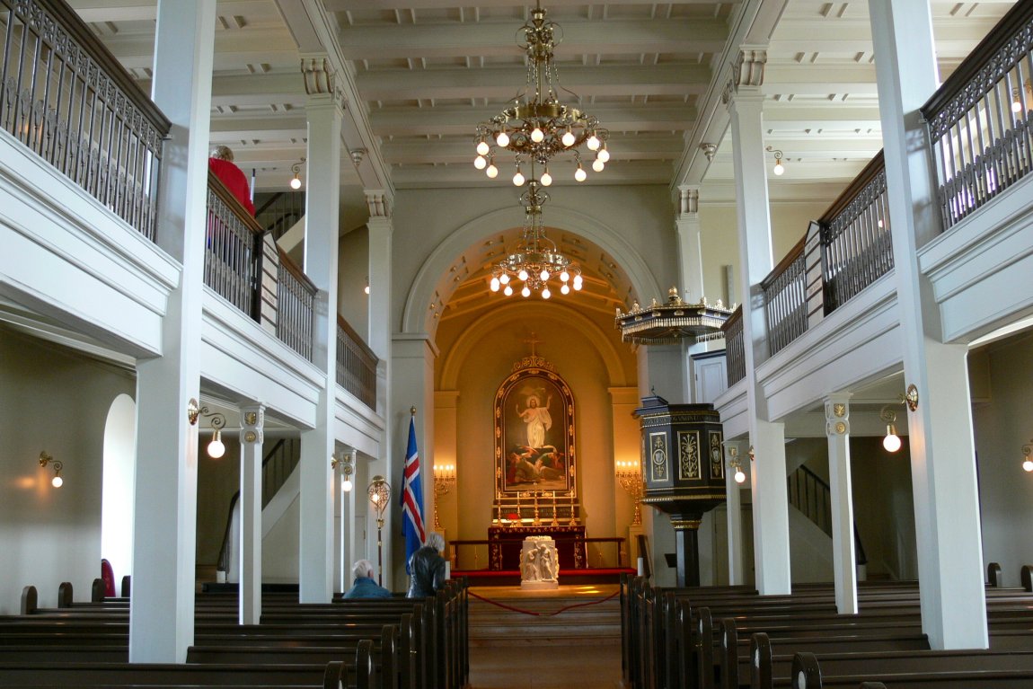 Inside Reykjavík Cathedral