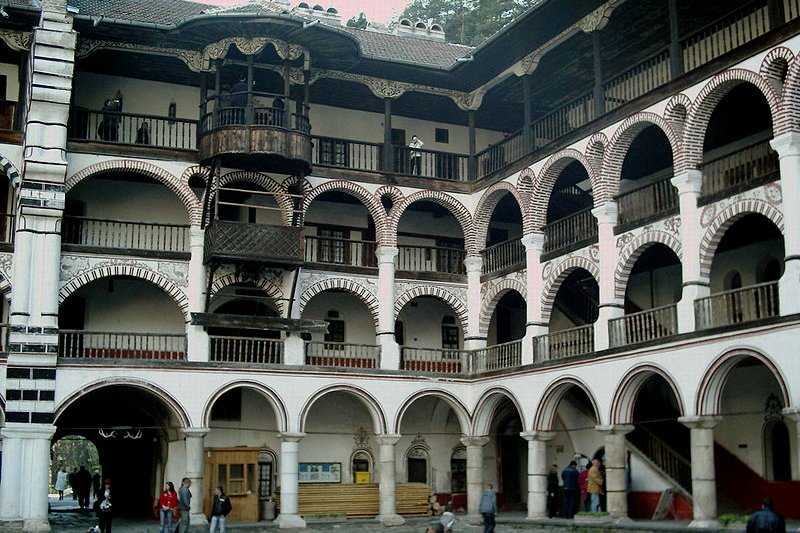 Cloister of Rila Monastery