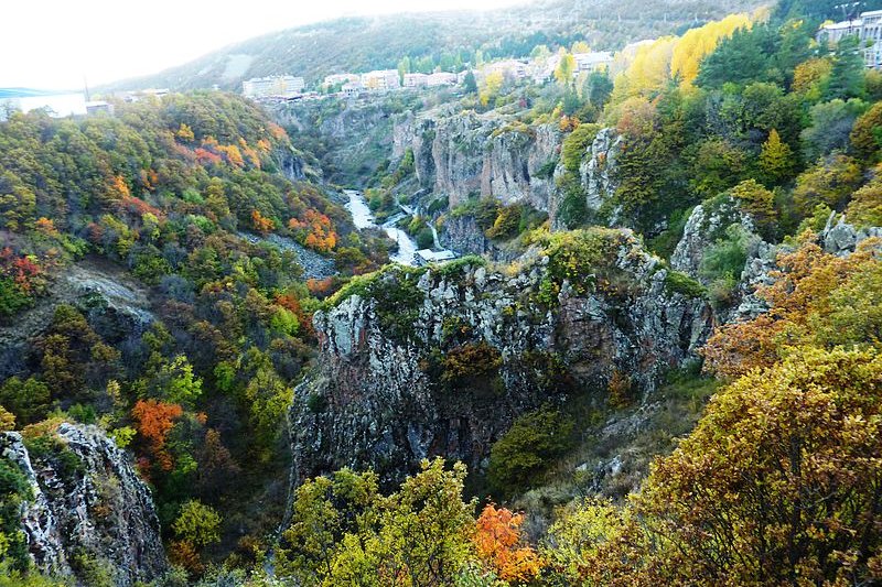Jermuk river canyon, Armenia