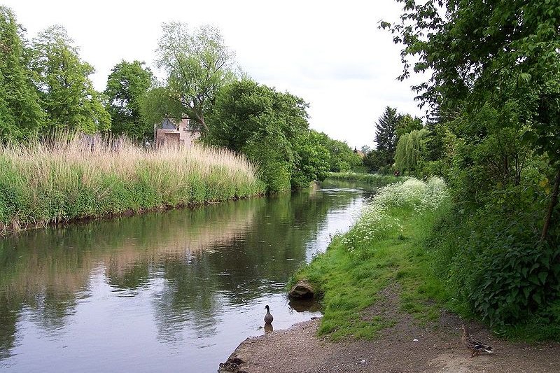 River Niers at Weeze, Germany