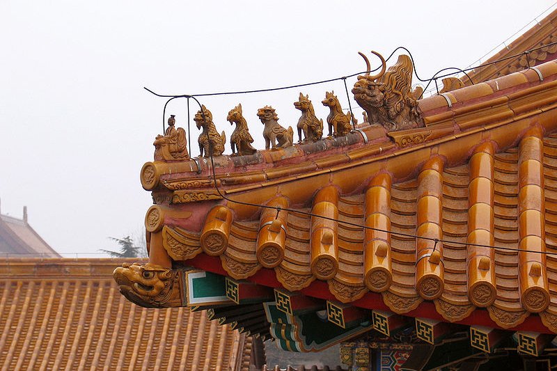 Roof Ornamentation, Forbidden City