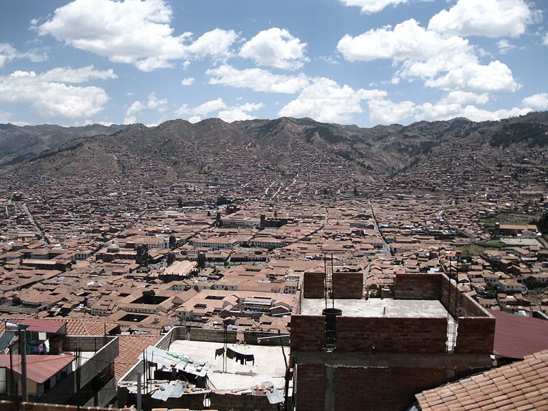Rooftop view of Cusco