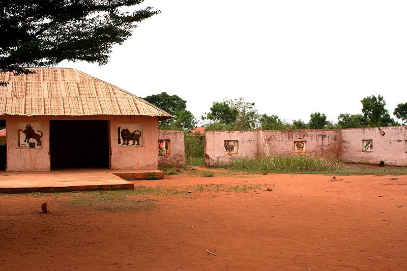 Royal Palaces of Abomey, Benin, in 2008