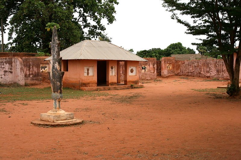 Royal Palaces of Abomey, Benin, in 2008