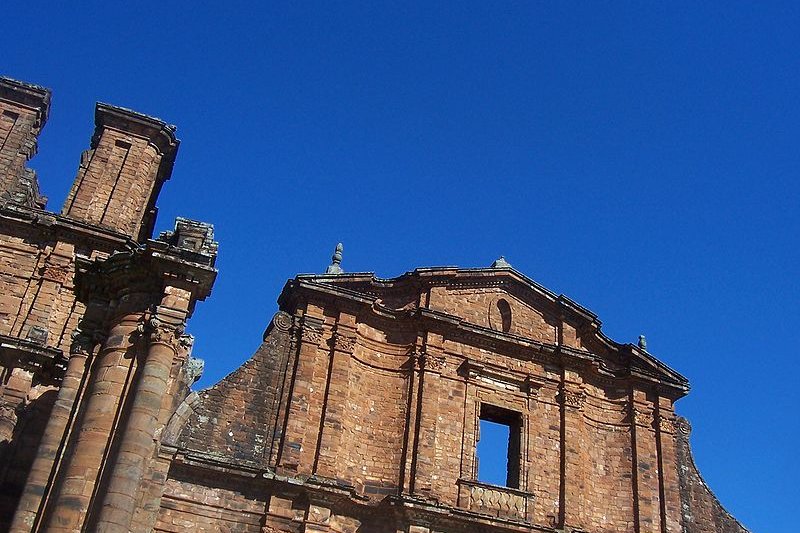 Facade of Sao Miguel das Missoes