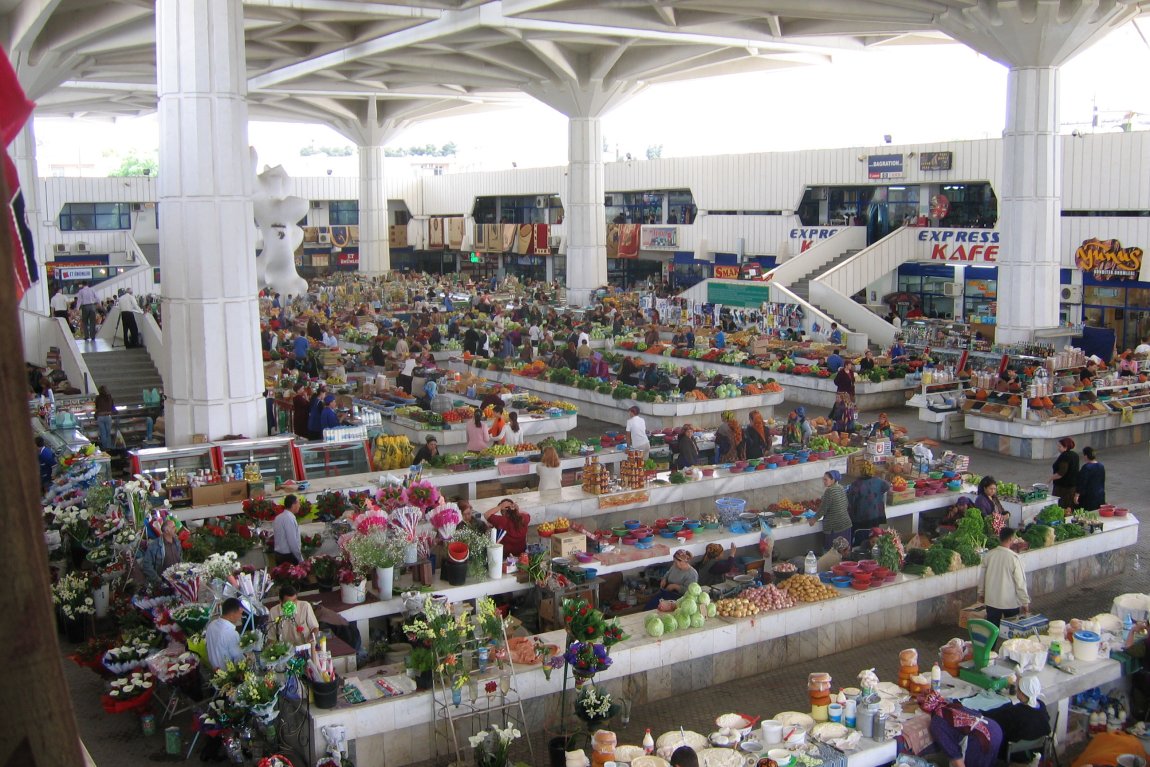 Russian Bazaar, Ashgabat