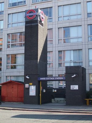 Swiss Cottage Tube Station