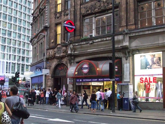 Tottenham Court Road Tube Station