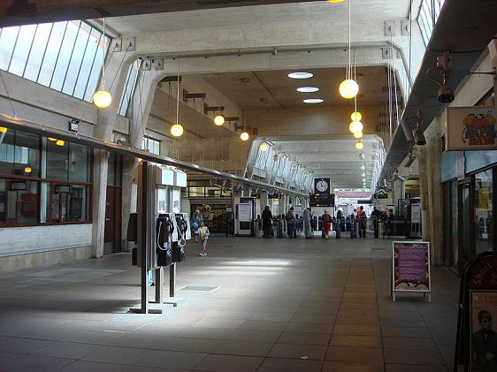 Interior of the Uxbridge Tube Station