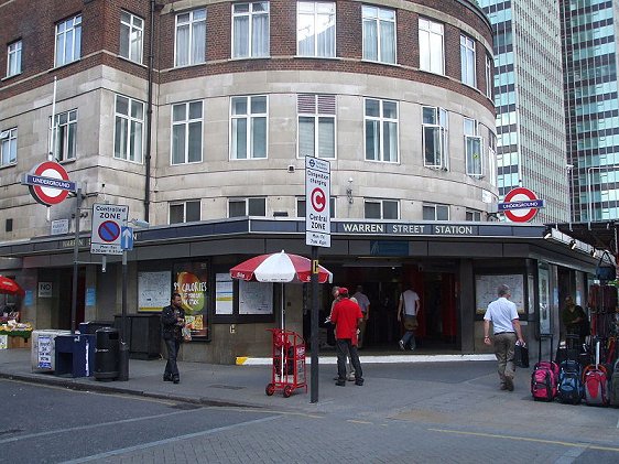 Warren Street Tube Station