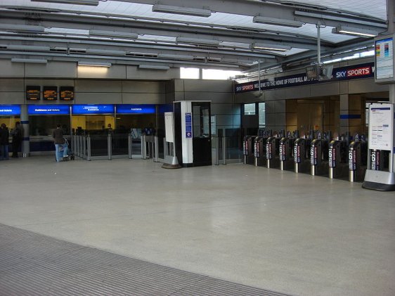 Wembley Park Tube Station ticket office