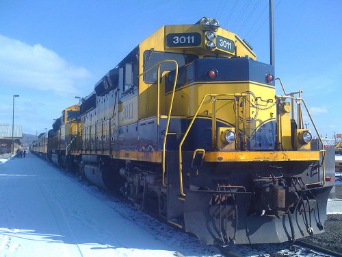 Alaska Railroad locomotive