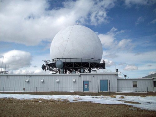 Aspen Mountain Radar Site, south of Rock Springs, Wyoming