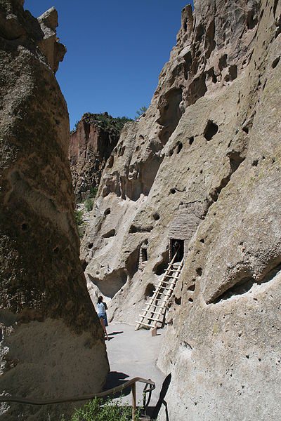 Bandelier National Monument cave dwellings