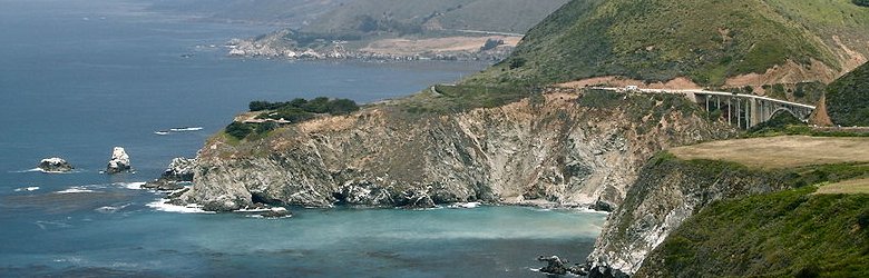 Big Sur coast with Bixby Bridge