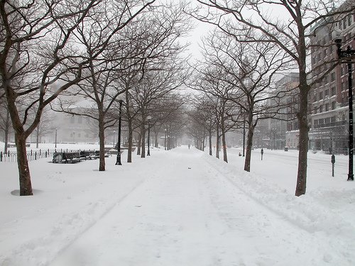 Blizzard in Boston
