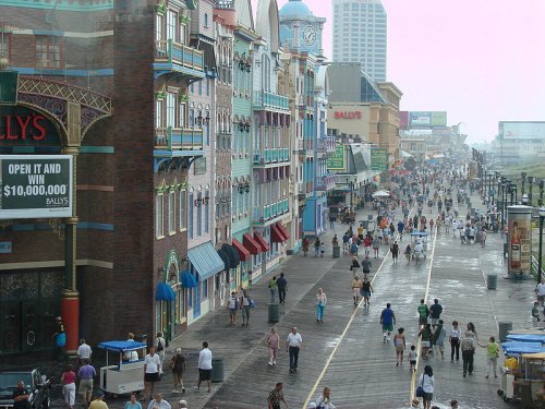 The Broadwalk in Atlantic City