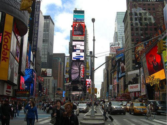 Broadway at Times Square