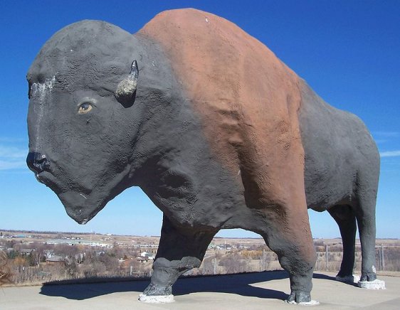 Buffalo Statue, Jamestown, North Dakota