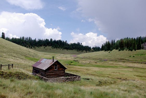 Cabin in the White Mountains, Arizona