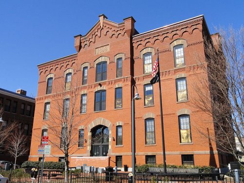 Cambridge City Hall Annex, formerly the Harvard School