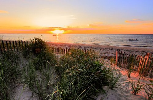 Sunset at Cape Cod Bay