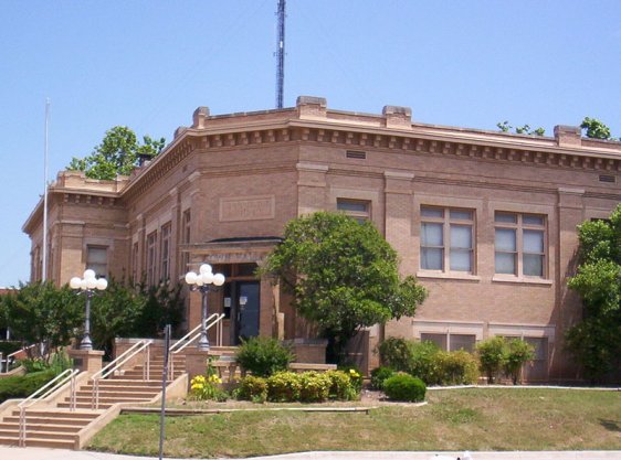 Carnegie Library in Lawton, Oklahoma