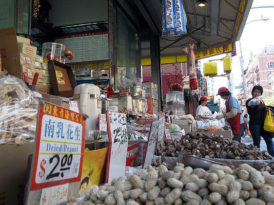 Chinese grocery store, Chinatown, New York City