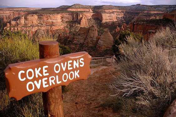 Coke Ovens Overlook in Colorado National Monument