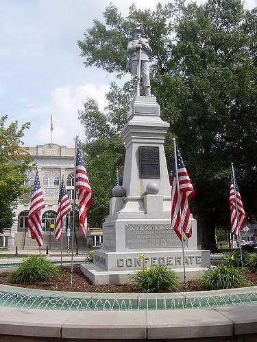 Confederate Monument honoring James H. Berry and the Southern Soldier