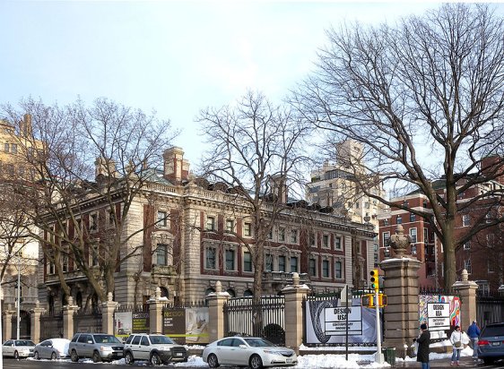 Cooper-Hewitt National Design Museum, from across Fifth Avenue