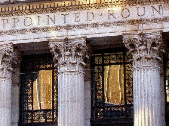 Corinthian capitals on the James Farley Post Office