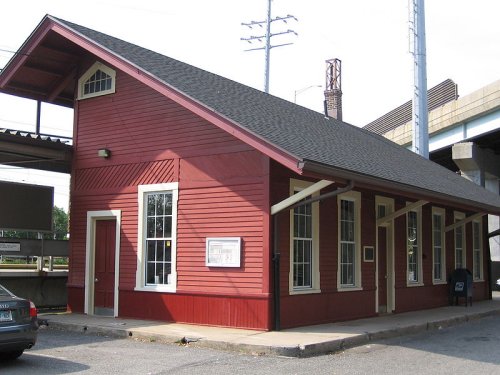 Cos Cob Railroad Station, Greenwich, Connecticut