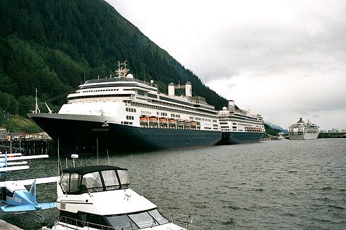 Cruise ships in Juneau, Alaska