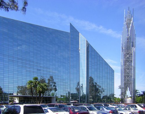 Crystal Cathedral in Garden Grove, near Anaheim