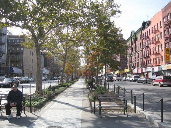 Delancey Street, Manhattan, New York City