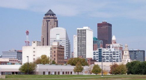 Des Moines, capital and biggest city in Iowa