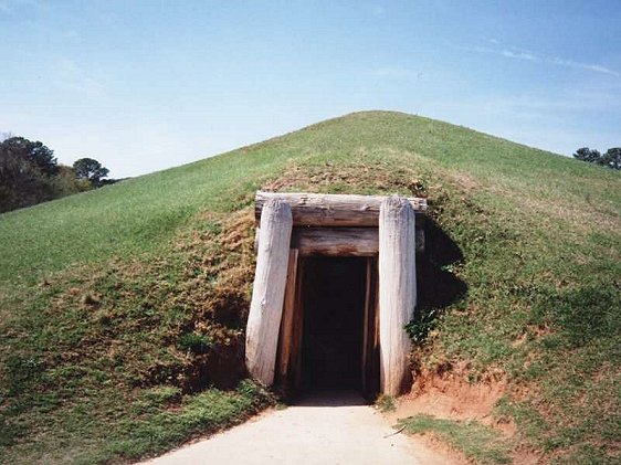 The Earth Lodge at Ocmulgee National Monument, Macon, Georgia