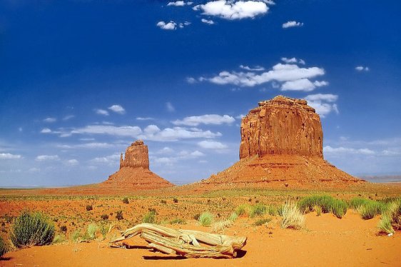 East Mitten and Merrick Butte, Monument Valley