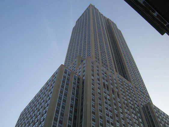 Empire State Building from ground level