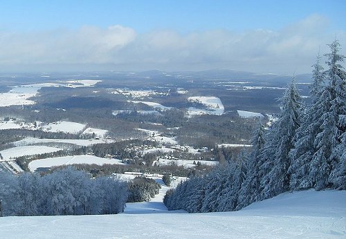 View of Endless Mountains from Elk Mountain, Pennsylvania