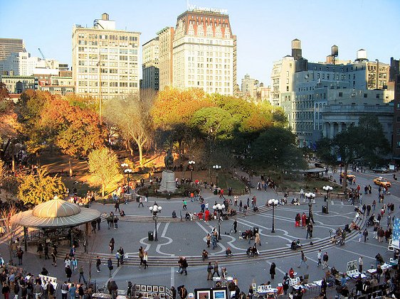 Evening at Union Square