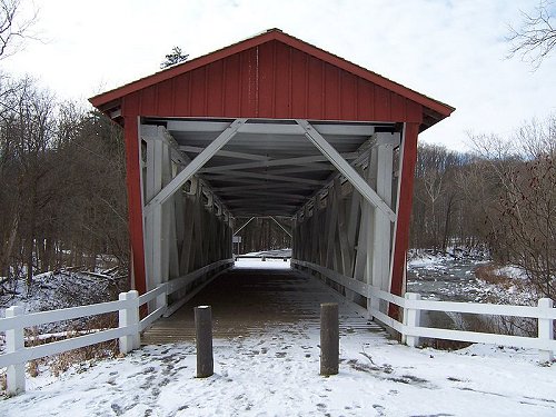 Everett Road Covered Bridge