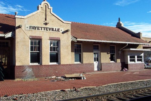 Fayetteville's old train station
