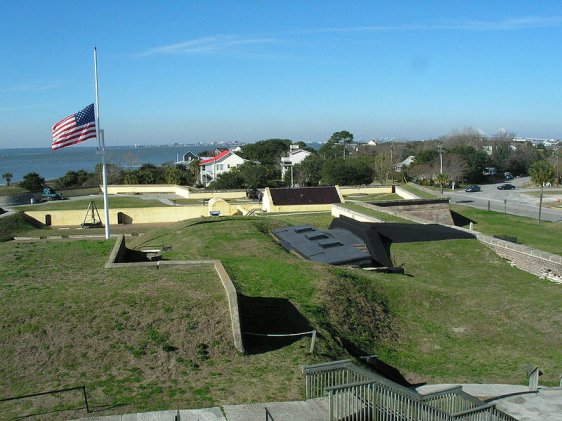 Fort Moultrie, part of the Fort Sumter National Monument