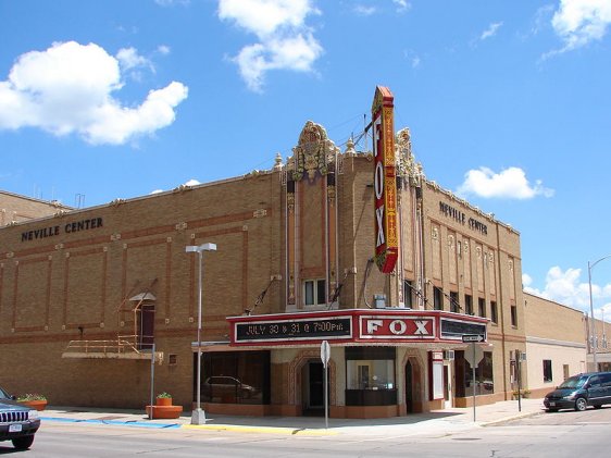 Fox Theatre (listed on NRHP) in North Platte, Nebraska