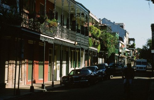 Street in the French Quarter, New Orleans