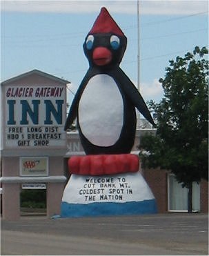 Giant Penguin, Cut Bank, Montana
