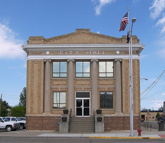 Havre, Montana, railway station in 1991