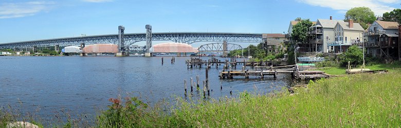 Gold Star Bridge, New London, Connecticut